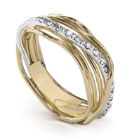 Anillo Rubinia Mujer in Oro Diamante 0.21 Ct AN327GBBT - AN327GBBT